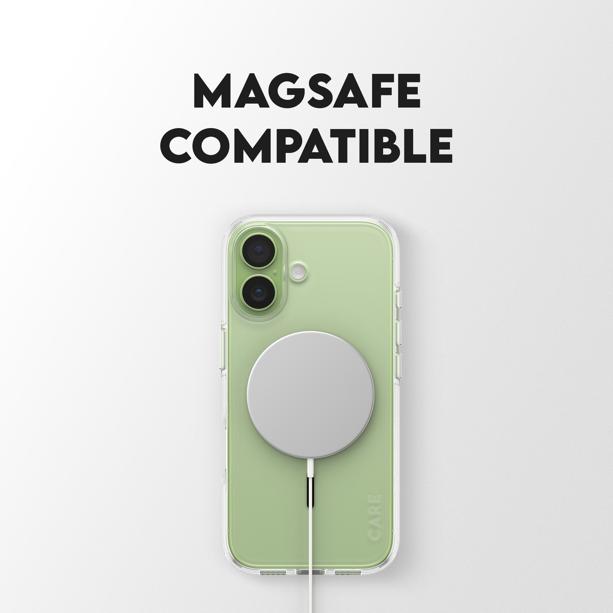 CARE by PanzerGlass® Flagship Case Transparent Urban Explorer m. Schwarz MagSafe iPhone 17